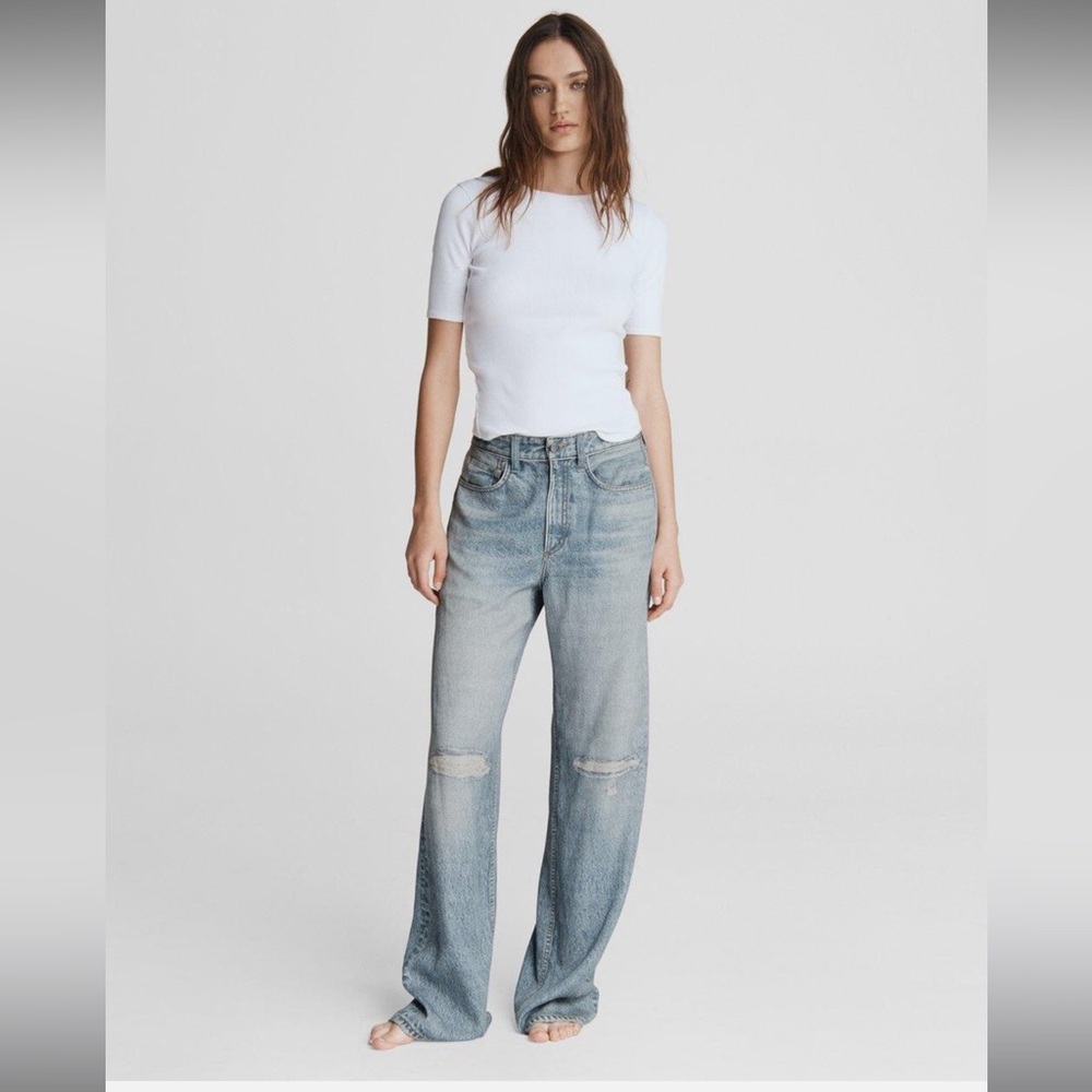 Rag & Bone Liquid Miramar Pant in Dara